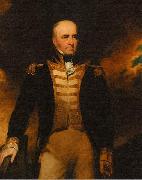 Oil Painting portrait of Vice Admiral William Lukin (1768-1833) painted by George Clint unknow artist